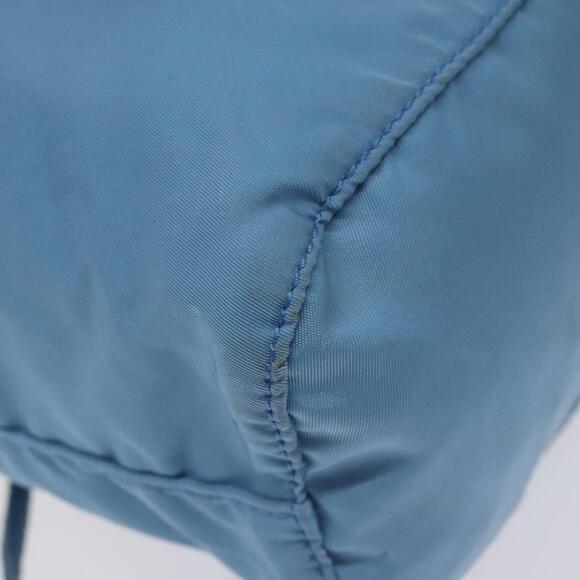PRADA Pouch Nylon Light Blue Auth 114654 - Picture 16 of 16